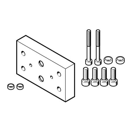 Festo Adapter Kit DHAA-G-G3-20-B6-14 DHAA-G-G3-20-B6-14